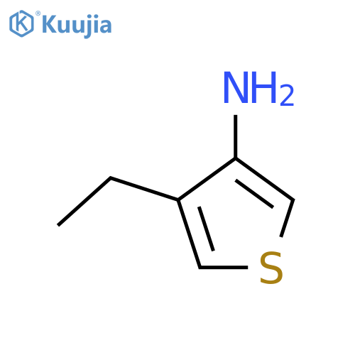 4-Ethylthiophen-3-amine structure