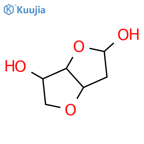 (3aR,6R,6aR)-hexahydrofuro[3,2-b]furan-2,6-diol structure
