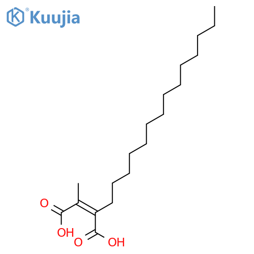 2-Butenedioic acid,2-methyl-3-tetradecyl-, (2Z)- structure