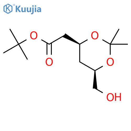 (4S,6R)-6-Hydroxymethyl-2,2-dimethyl-1,3-dioxane-4-acetic Acid 1,1-Dimethylethyl Ester structure