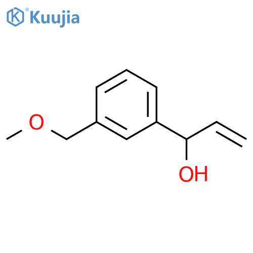 1-3-(methoxymethyl)phenylprop-2-en-1-ol structure