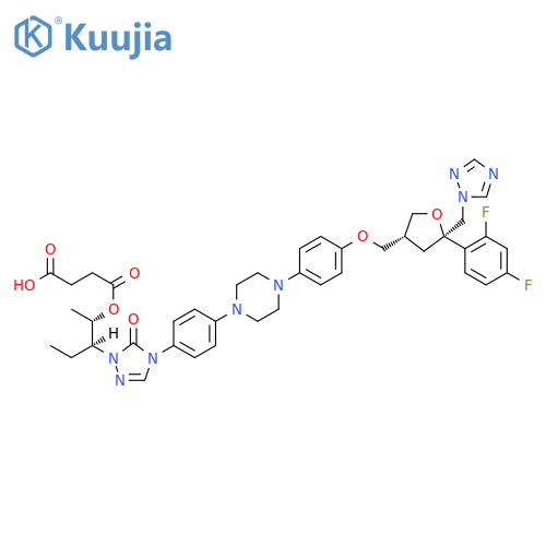 Posaconazole Succinyl Ester structure