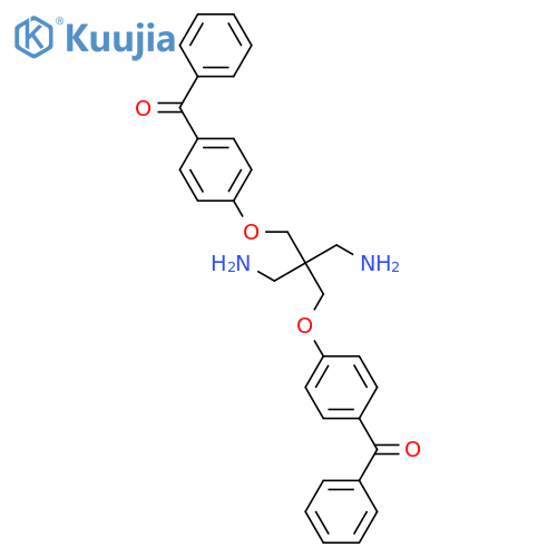Methanone, 1,1'-[[2,2-bis(aminomethyl)-1,3-propanediyl]bis(oxy-4,1-phenylene)]bis[1-phenyl- structure