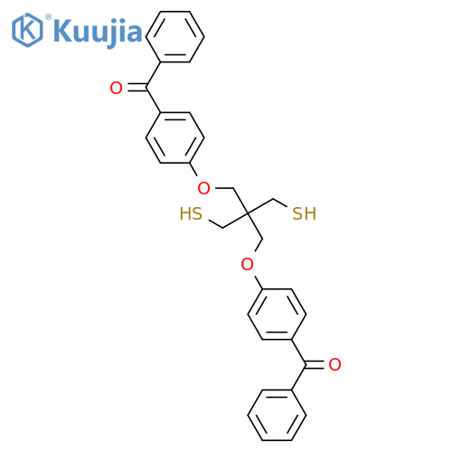 Methanone, 1,1'-[[2,2-bis(mercaptomethyl)-1,3-propanediyl]bis(oxy-4,1-phenylene)]bis[1-phenyl- structure