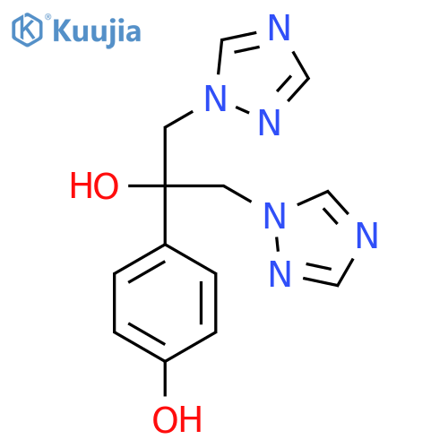 4-2-hydroxy-1,3-bis(1H-1,2,4-triazol-1-yl)propan-2-ylphenol structure