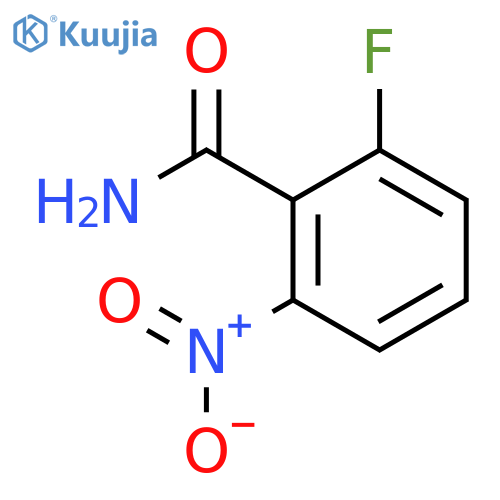2-Fluoro-6-nitrobenzamide structure