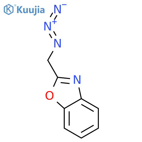 2-(azidomethyl)-1,3-benzoxazole structure