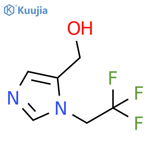 1-(2,2,2-trifluoroethyl)-1H-imidazol-5-ylmethanol structure