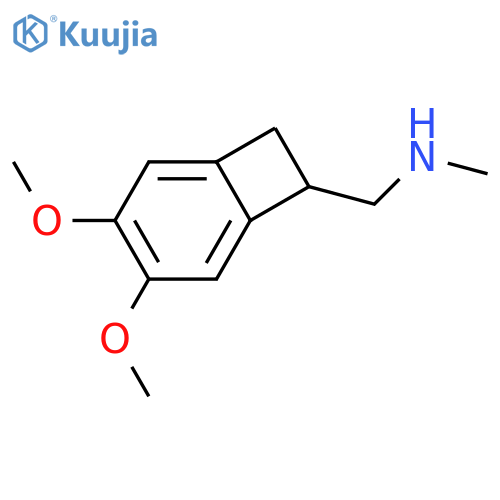 ({3,4-dimethoxybicyclo[4.2.0]octa-1,3,5-trien-7-yl}methyl)(methyl)amine structure