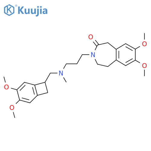 Ivabradine, (+/-)- structure