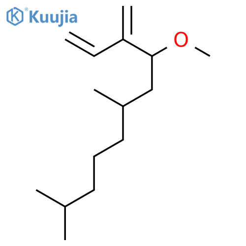 1-UNDECENE, 4-METHOXY-6,10-DIMETHYL-3-METHYLENE- structure