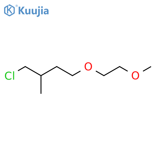 1-Chloro-4-(2-methoxyethoxy)-2-methylbutane structure