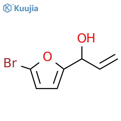 1-(5-bromofuran-2-yl)prop-2-en-1-ol structure