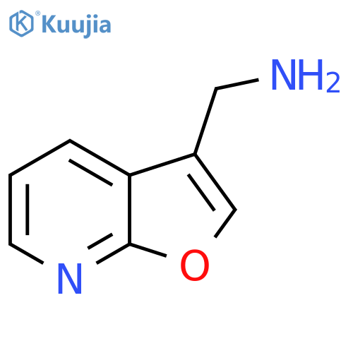 Furo[2,3-b]pyridin-3-ylmethanamine structure