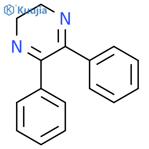5,6-Diphenyl-2,3-dihydropyrazine structure