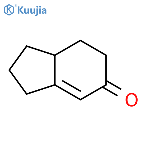 5H-Inden-5-one,1,2,3,6,7,7a-hexahydro- structure