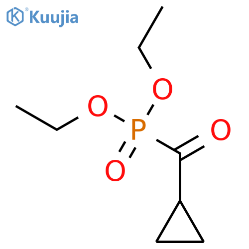 Phosphonic acid,(cyclopropylcarbonyl)-, diethyl ester (7CI,9CI) structure