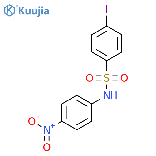 Benzenesulfonamide, 4-iodo-N-(4-nitrophenyl)- structure