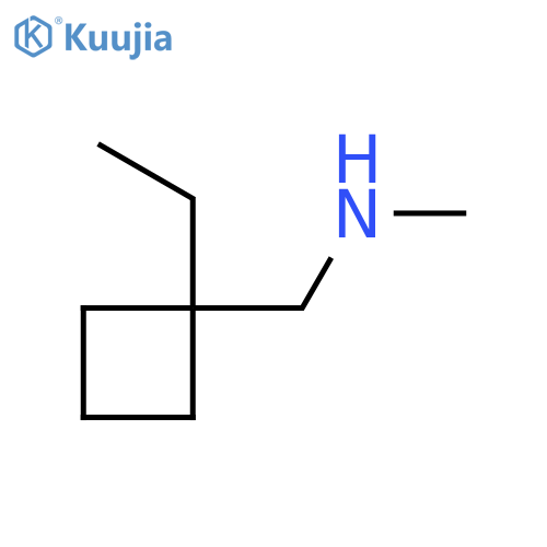 (1-ethylcyclobutyl)methyl(methyl)amine structure