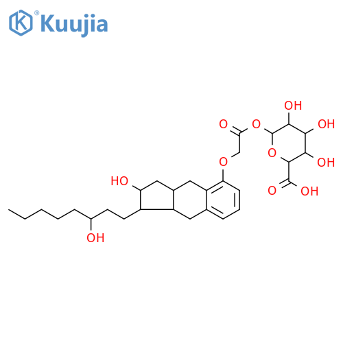 Treprostinil Acyl-β-D-Glucuronide structure