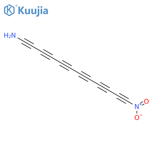 1,3,5,7,9,11-DODECAHEXAYN-1-AMINE, 12-NITRO- structure