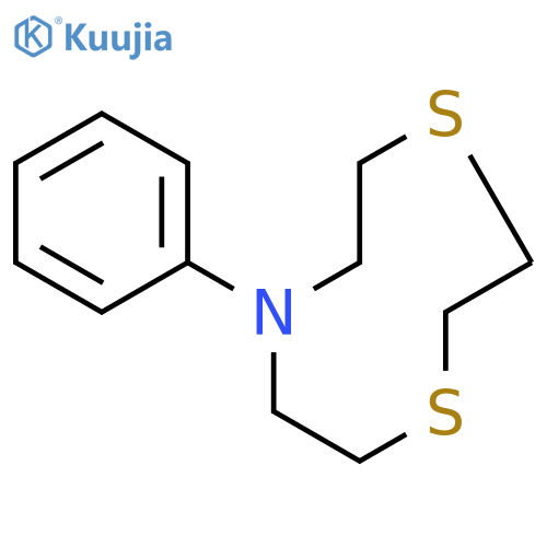 5H-1,4,7-Dithiazonine, hexahydro-7-phenyl- structure