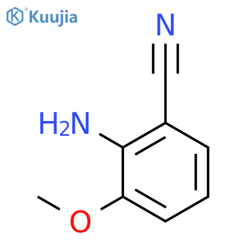 2-Amino-3-methoxybenzonitrile structure