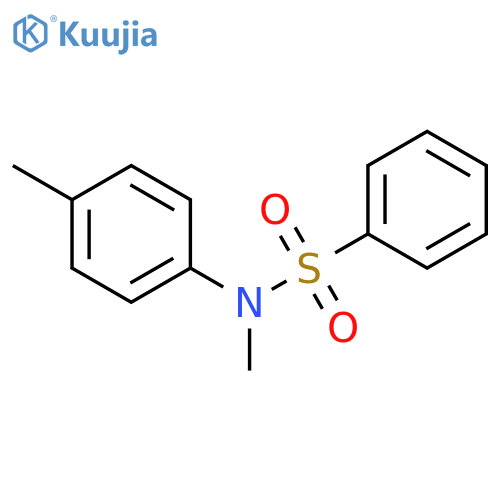 Benzenesulfonamide, N-methyl-N-(4-methylphenyl)- structure