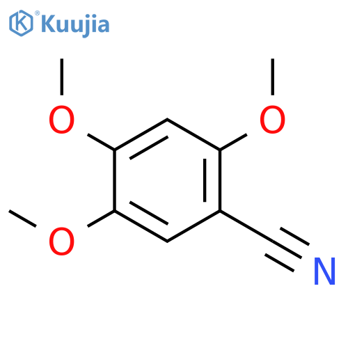 2,4,5-trimethoxybenzonitrile structure