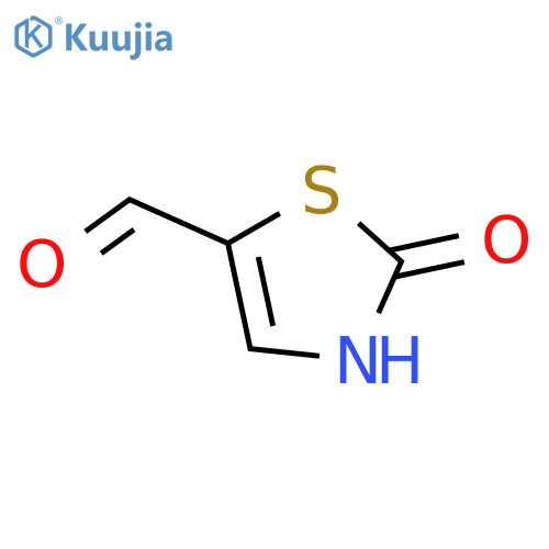 2-hydroxy-1,3-thiazole-5-carbaldehyde structure