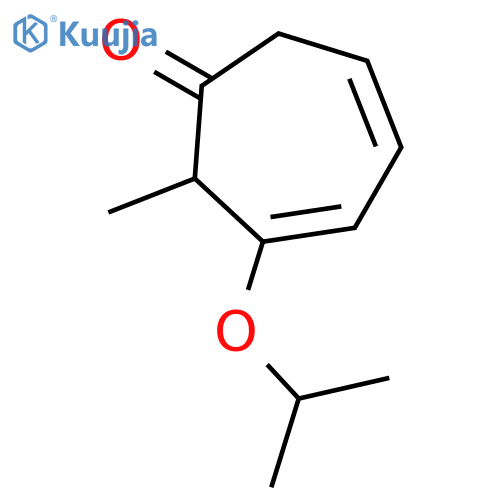 3,5-Cycloheptadien-1-one, 2-methyl-3-(1-methylethoxy)- structure