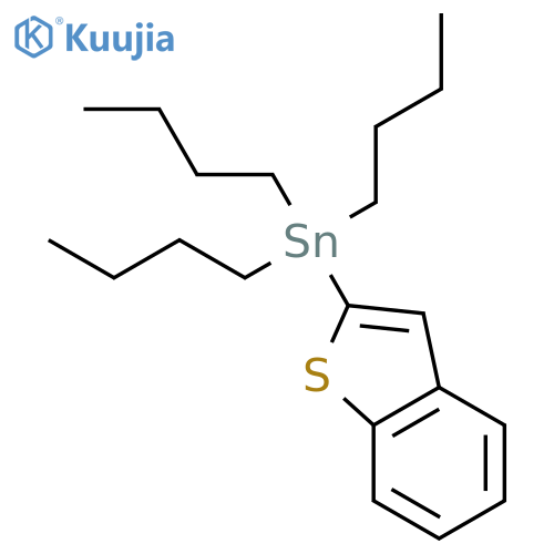 2-TributylstannylbenzoBThiophene structure