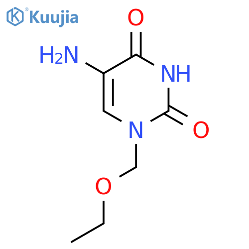 5-Amino-1-(Ethoxymethyl)-1,2,3,4-tetrahydropyrimidine-2,4-dione structure