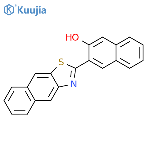 2-Naphthalenol, 3-naphtho[2,3-d]thiazol-2-yl- structure