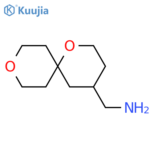 {1,9-dioxaspiro5.5undecan-4-yl}methanamine structure
