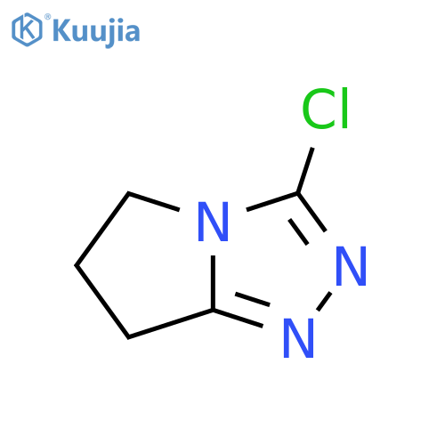 3-chloro-5H,6H,7H-pyrrolo[2,1-c][1,2,4]triazole structure
