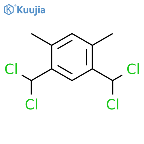 Benzene, 1,5-bis(dichloromethyl)-2,4-dimethyl- structure