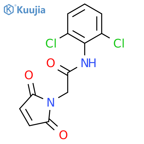 1H-Pyrrole-1-acetamide, N-(2,6-dichlorophenyl)-2,5-dihydro-2,5-dioxo- structure