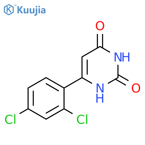 6-(2,4-dichlorophenyl)pyrimidine-2,4(1H,3H)-dione structure