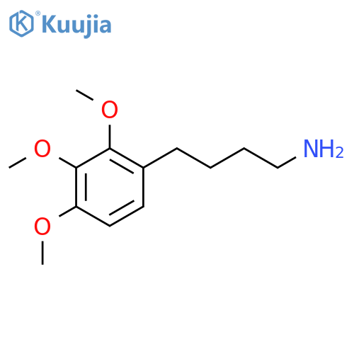 4-(2,3,4-trimethoxyphenyl)butan-1-amine structure