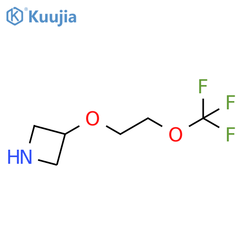 3-[2-(trifluoromethoxy)ethoxy]azetidine structure