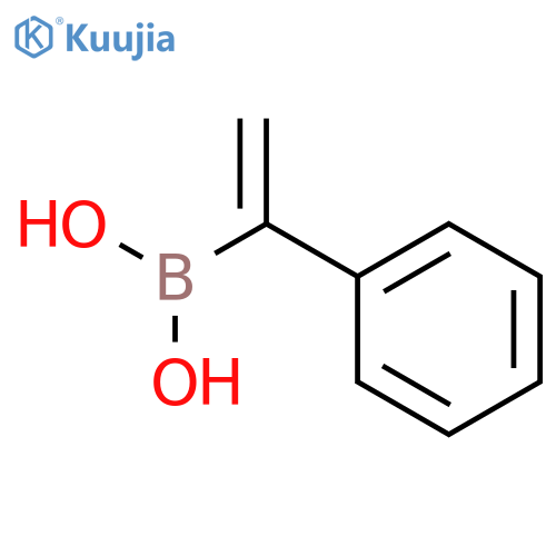 (1-Phenylvinyl)boronic acid structure