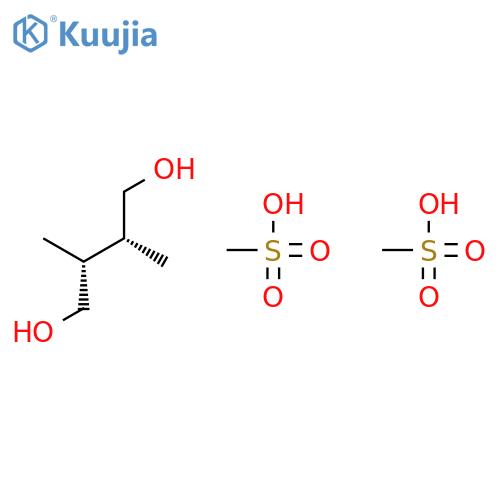 1,4-Butanediol, 2,3-dimethyl-, dimethanesulfonate, (R*,R*)-(±)- structure