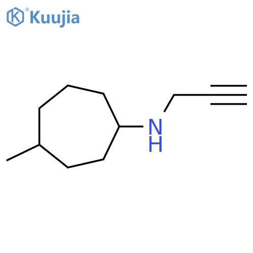 4-Methyl-n-(prop-2-yn-1-yl)cycloheptan-1-amine structure