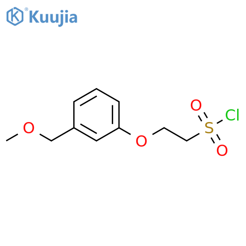 2-3-(methoxymethyl)phenoxyethane-1-sulfonyl chloride structure