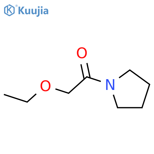 Pyrrolidine, 1-(ethoxyacetyl)- structure