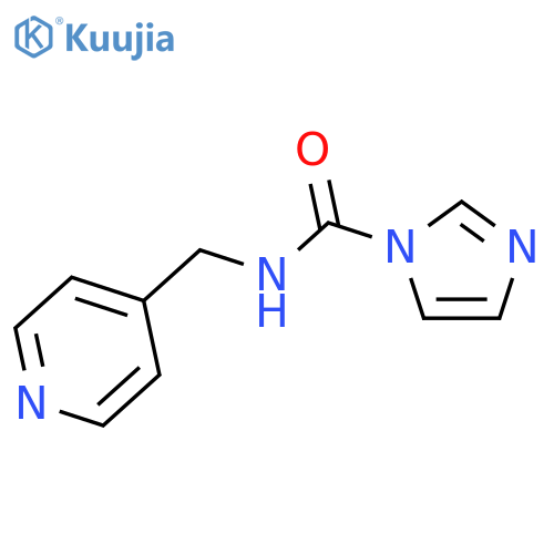 N-(pyridin-4-yl)methyl-1H-imidazole-1-carboxamide structure