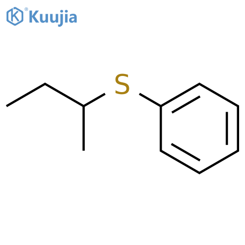 Benzene,[(1-methylpropyl)thio]- structure