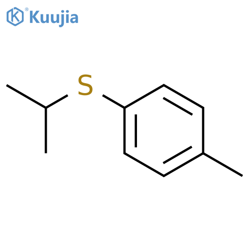 Benzene,1-methyl-4-[(1-methylethyl)thio]- structure