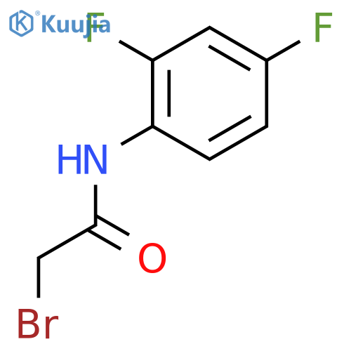 2-Bromo-N-(2,4-difluorophenyl)acetamide structure